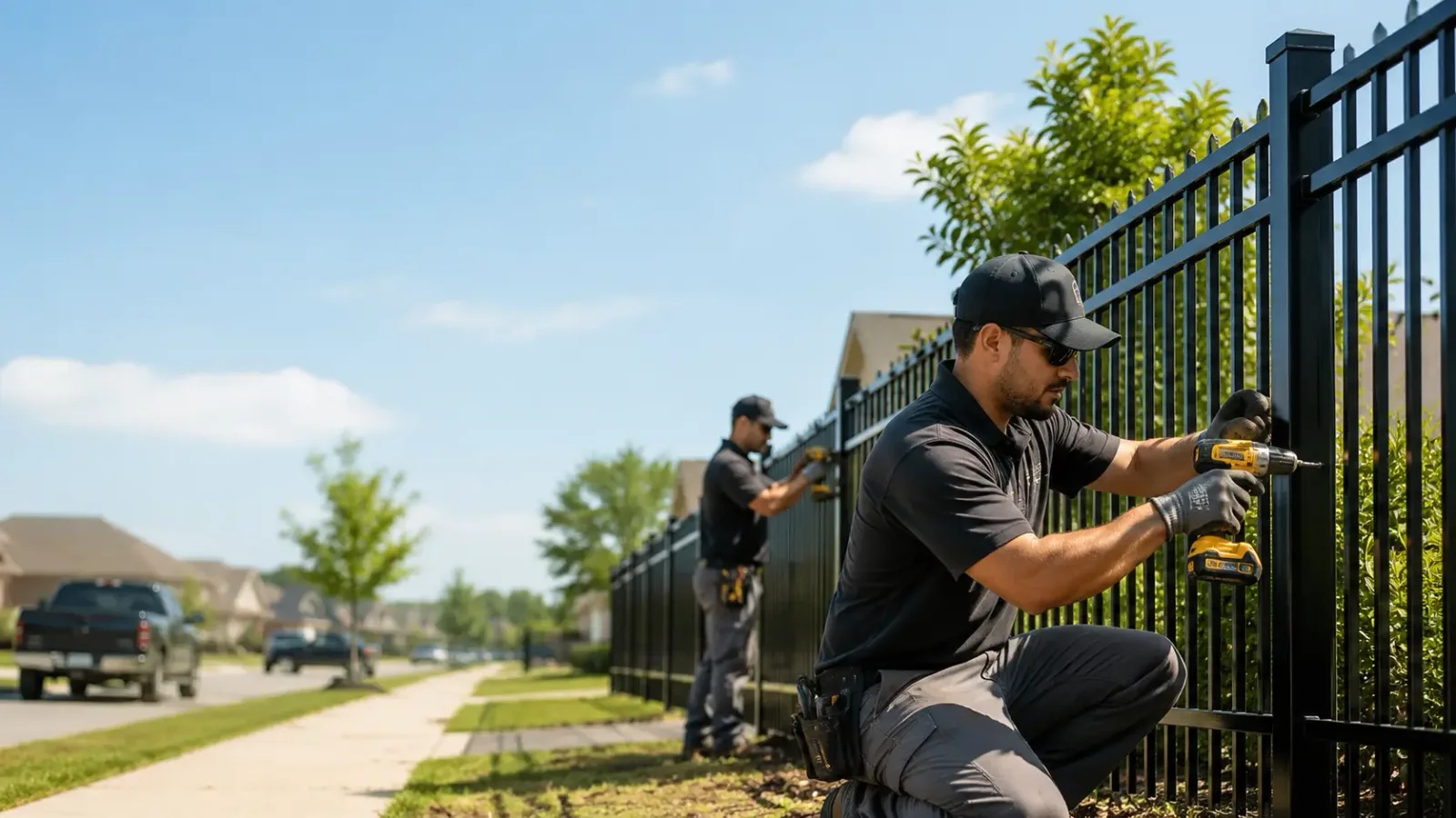 Metal Fence Installation in Stroh, IN